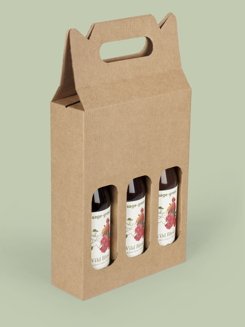 Wild Blush - 100% Organic Wild Apple, Raspberry & Rosehip Juice 330ml