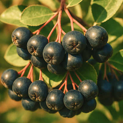 Organic aronia berries used for Nordic Duo juice