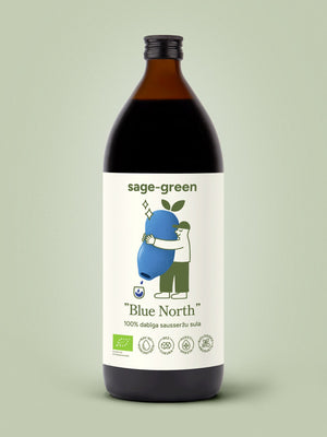 Blue North -  100% Organic Haskap Juice 1000ml