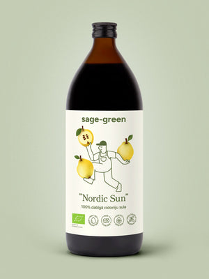 Nordic Sun - 100% Organic Quince Juice 1L